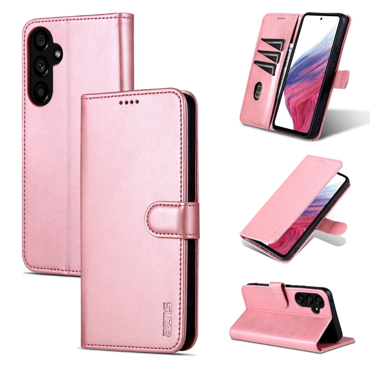 AZNS Skin Feel Calf Texture Flip Leather Phone Case, For Samsung Galaxy A24 4G / A25, For Samsung Galaxy S24 Ultra 5G, For Samsung Galaxy A55 5G, For Samsung Galaxy A35 5G, For Samsung Galaxy S24+ 5G, For Samsung Galaxy S24 5G, For Samsung Galaxy A15  ...