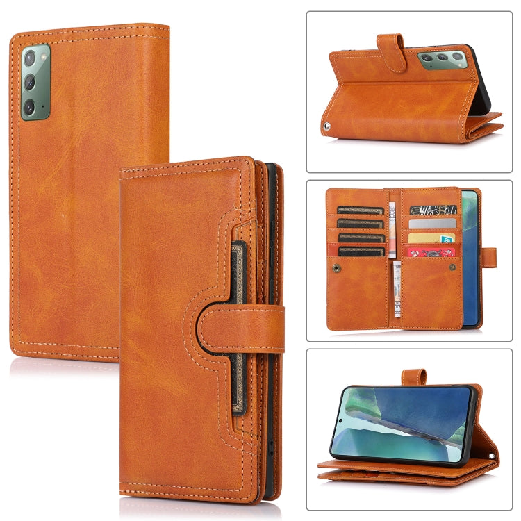 Wristband Card Slot Leather Phone Case, For Samsung Galaxy S22 Ultra 5G, For Samsung Galaxy S22+ 5G, For Samsung Galaxy S22 5G, For Samsung Galaxy S21 5G, For Samsung Galaxy S21+ 5G, For Samsung Galaxy S21 Ultra 5G, For Samsung Galaxy Note20 Ultra     ...