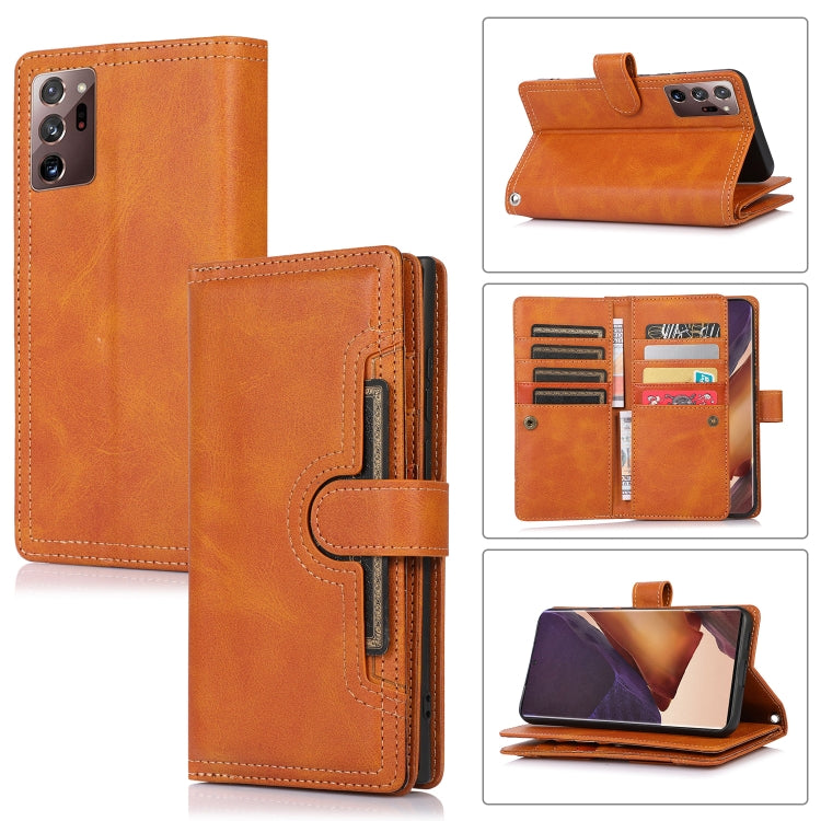 Wristband Card Slot Leather Phone Case, For Samsung Galaxy S22 Ultra 5G, For Samsung Galaxy S22+ 5G, For Samsung Galaxy S22 5G, For Samsung Galaxy S21 5G, For Samsung Galaxy S21+ 5G, For Samsung Galaxy S21 Ultra 5G, For Samsung Galaxy Note20 Ultra     ...