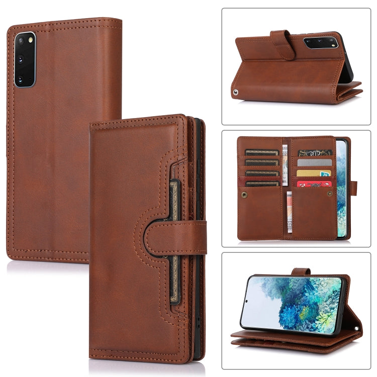 Wristband Card Slot Leather Phone Case, For Samsung Galaxy S20 Ultra, For Samsung Galaxy S20, For Samsung Galaxy S20+