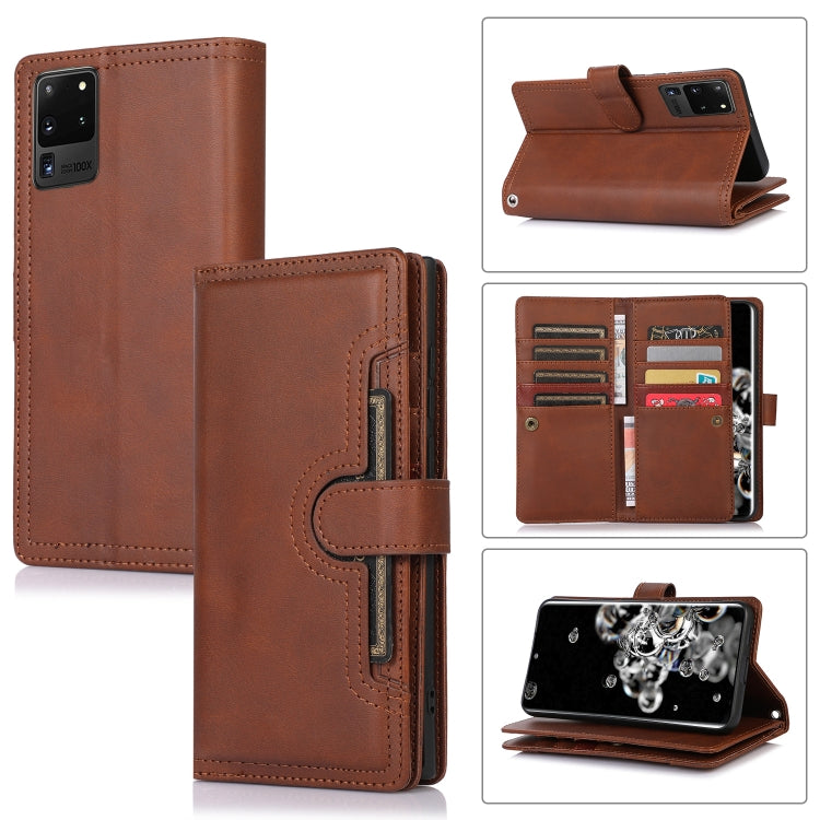 Wristband Card Slot Leather Phone Case, For Samsung Galaxy S20 Ultra, For Samsung Galaxy S20, For Samsung Galaxy S20+