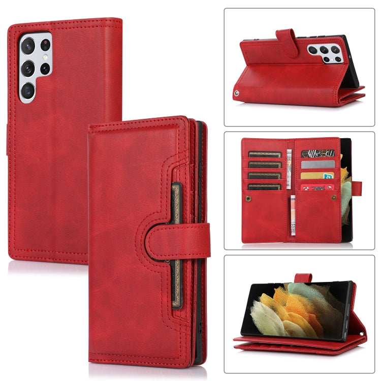 Wristband Card Slot Leather Phone Case, For Samsung Galaxy S22 Ultra 5G, For Samsung Galaxy S22+ 5G, For Samsung Galaxy S22 5G, For Samsung Galaxy S21 5G, For Samsung Galaxy S21+ 5G, For Samsung Galaxy S21 Ultra 5G, For Samsung Galaxy Note20 Ultra     ...