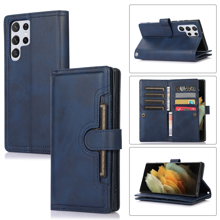 Wristband Card Slot Leather Phone Case, For Samsung Galaxy S22 Ultra 5G, For Samsung Galaxy S22+ 5G, For Samsung Galaxy S22 5G, For Samsung Galaxy S21 5G, For Samsung Galaxy S21+ 5G, For Samsung Galaxy S21 Ultra 5G, For Samsung Galaxy Note20 Ultra     ...
