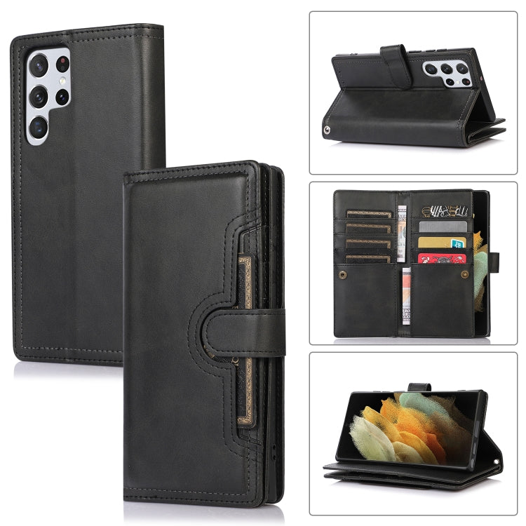 Wristband Card Slot Leather Phone Case, For Samsung Galaxy S22 Ultra 5G, For Samsung Galaxy S22+ 5G, For Samsung Galaxy S22 5G, For Samsung Galaxy S21 5G, For Samsung Galaxy S21+ 5G, For Samsung Galaxy S21 Ultra 5G, For Samsung Galaxy Note20 Ultra     ...