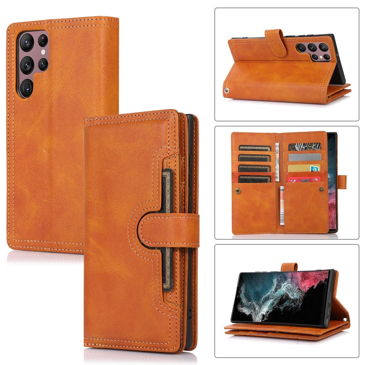 Wristband Card Slot Leather Phone Case, For Samsung Galaxy S22 Ultra 5G, For Samsung Galaxy S22+ 5G, For Samsung Galaxy S22 5G, For Samsung Galaxy S21 5G, For Samsung Galaxy S21+ 5G, For Samsung Galaxy S21 Ultra 5G, For Samsung Galaxy Note20 Ultra     ...