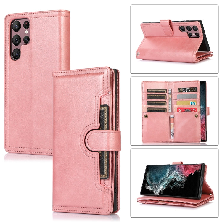 Wristband Card Slot Leather Phone Case, For Samsung Galaxy S22 Ultra 5G, For Samsung Galaxy S22+ 5G, For Samsung Galaxy S22 5G, For Samsung Galaxy S21 5G, For Samsung Galaxy S21+ 5G, For Samsung Galaxy S21 Ultra 5G, For Samsung Galaxy Note20 Ultra     ...