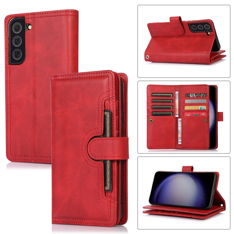 Wristband Card Slot Leather Phone Case, For Samsung Galaxy S26 Edge 5G, For Samsung Galaxy S26 Ultra 5G, For Samsung Galaxy S24 Ultra 5G, For Samsung Galaxy S24+ 5G, For Samsung Galaxy S24 5G, For Samsung Galaxy S23 Ultra 5G, For Samsung Galaxy S23+ 5G...