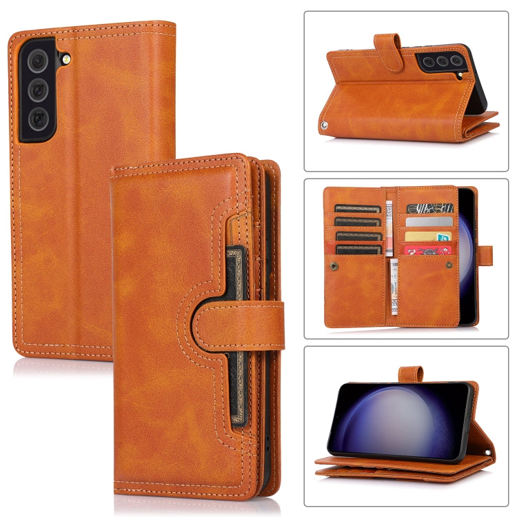 Wristband Card Slot Leather Phone Case, For Samsung Galaxy S26 Edge 5G, For Samsung Galaxy S26 Ultra 5G, For Samsung Galaxy S24 Ultra 5G, For Samsung Galaxy S24+ 5G, For Samsung Galaxy S24 5G, For Samsung Galaxy S23 Ultra 5G, For Samsung Galaxy S23+ 5G...