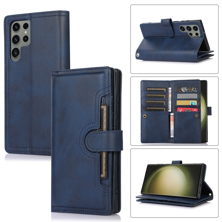 Wristband Card Slot Leather Phone Case, For Samsung Galaxy S26 Edge 5G, For Samsung Galaxy S26 Ultra 5G, For Samsung Galaxy S24 Ultra 5G, For Samsung Galaxy S24+ 5G, For Samsung Galaxy S24 5G, For Samsung Galaxy S23 Ultra 5G, For Samsung Galaxy S23+ 5G...