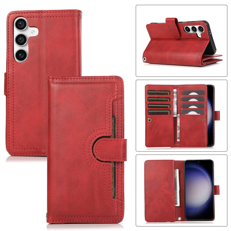 Wristband Card Slot Leather Phone Case, For Samsung Galaxy S26 Edge 5G, For Samsung Galaxy S26 Ultra 5G, For Samsung Galaxy S24 Ultra 5G, For Samsung Galaxy S24+ 5G, For Samsung Galaxy S24 5G, For Samsung Galaxy S23 Ultra 5G, For Samsung Galaxy S23+ 5G...