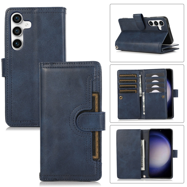 Wristband Card Slot Leather Phone Case, For Samsung Galaxy S26 Edge 5G, For Samsung Galaxy S26 Ultra 5G, For Samsung Galaxy S24 Ultra 5G, For Samsung Galaxy S24+ 5G, For Samsung Galaxy S24 5G, For Samsung Galaxy S23 Ultra 5G, For Samsung Galaxy S23+ 5G...