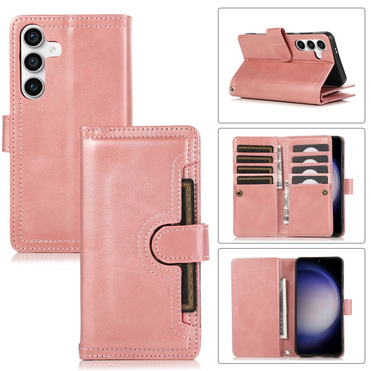 Wristband Card Slot Leather Phone Case, For Samsung Galaxy S26 Edge 5G, For Samsung Galaxy S26 Ultra 5G, For Samsung Galaxy S24 Ultra 5G, For Samsung Galaxy S24+ 5G, For Samsung Galaxy S24 5G, For Samsung Galaxy S23 Ultra 5G, For Samsung Galaxy S23+ 5G...