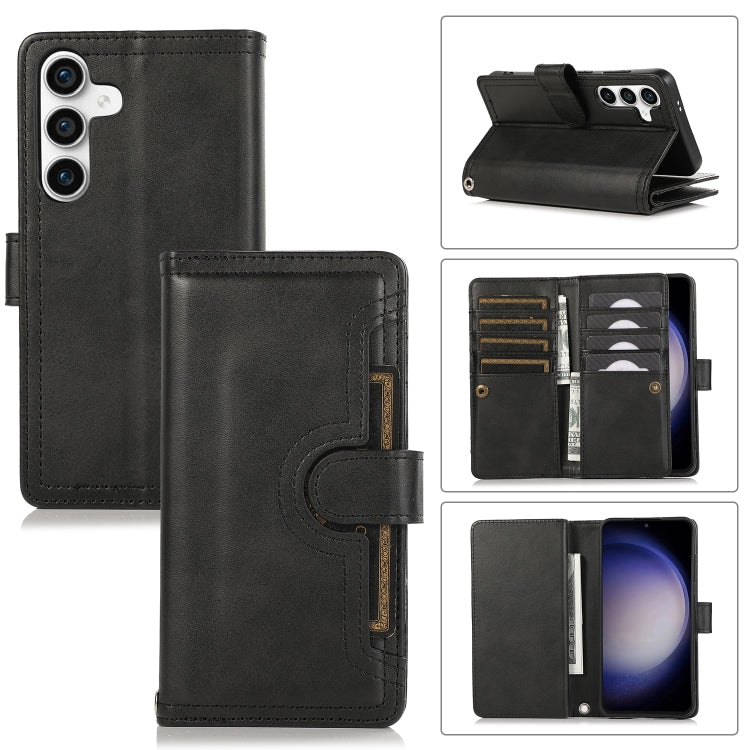 Wristband Card Slot Leather Phone Case, For Samsung Galaxy S26 Edge 5G, For Samsung Galaxy S26 Ultra 5G, For Samsung Galaxy S24 Ultra 5G, For Samsung Galaxy S24+ 5G, For Samsung Galaxy S24 5G, For Samsung Galaxy S23 Ultra 5G, For Samsung Galaxy S23+ 5G...
