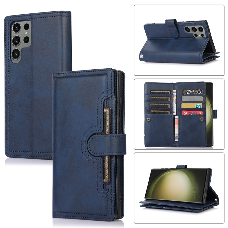 Wristband Card Slot Leather Phone Case, For Samsung Galaxy S26 Edge 5G, For Samsung Galaxy S26 Ultra 5G, For Samsung Galaxy S24 Ultra 5G, For Samsung Galaxy S24+ 5G, For Samsung Galaxy S24 5G, For Samsung Galaxy S23 Ultra 5G, For Samsung Galaxy S23+ 5G...