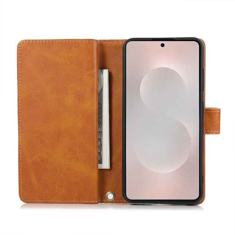 Wristband Card Slot Leather Phone Case, For Samsung Galaxy S26 Edge 5G, For Samsung Galaxy S26 Ultra 5G, For Samsung Galaxy S24 Ultra 5G, For Samsung Galaxy S24+ 5G, For Samsung Galaxy S24 5G, For Samsung Galaxy S23 Ultra 5G, For Samsung Galaxy S23+ 5G...