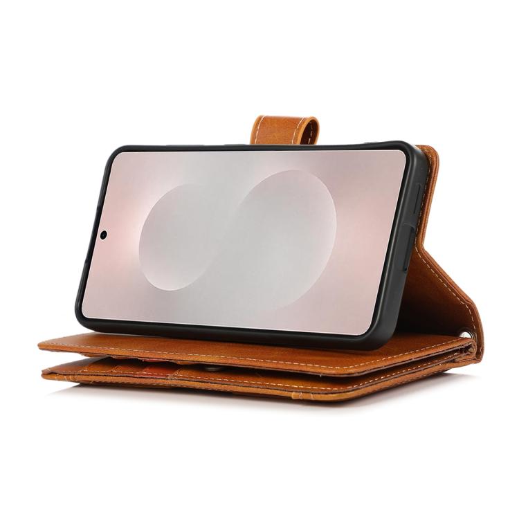 Wristband Card Slot Leather Phone Case, For Samsung Galaxy S26 Edge 5G, For Samsung Galaxy S26 Ultra 5G, For Samsung Galaxy S24 Ultra 5G, For Samsung Galaxy S24+ 5G, For Samsung Galaxy S24 5G, For Samsung Galaxy S23 Ultra 5G, For Samsung Galaxy S23+ 5G...