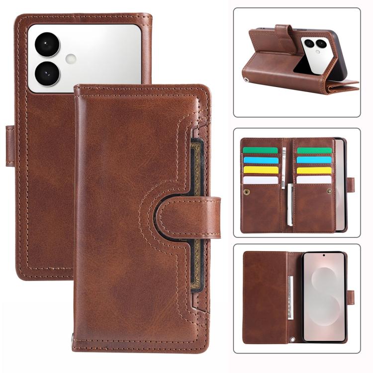 Wristband Card Slot Leather Phone Case, For Samsung Galaxy S26 Edge 5G, For Samsung Galaxy S26 Ultra 5G, For Samsung Galaxy S24 Ultra 5G, For Samsung Galaxy S24+ 5G, For Samsung Galaxy S24 5G, For Samsung Galaxy S23 Ultra 5G, For Samsung Galaxy S23+ 5G...