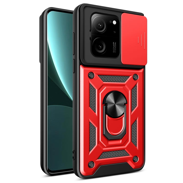 Sliding Camera Cover Design TPU Hybrid PC Phone Case, For Xiaomi Redmi 13C 4G, For Xiaomi Redmi Note 13 Pro 5G, For Xiaomi Redmi K60 Ultra 5G, For Xiaomi 13T/13T Pro/Redmi K60 Ultra, For Xiaomi Redmi A1+