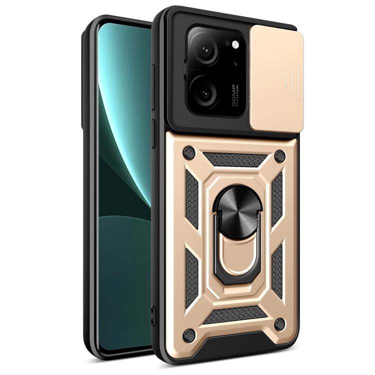 Sliding Camera Cover Design TPU Hybrid PC Phone Case, For Xiaomi Redmi 13C 4G, For Xiaomi Redmi Note 13 Pro 5G, For Xiaomi Redmi K60 Ultra 5G, For Xiaomi 13T/13T Pro/Redmi K60 Ultra, For Xiaomi Redmi A1+