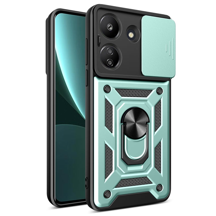 Sliding Camera Cover Design TPU Hybrid PC Phone Case, For Xiaomi Redmi 13C 4G, For Xiaomi Redmi Note 13 Pro 5G, For Xiaomi Redmi K60 Ultra 5G, For Xiaomi 13T/13T Pro/Redmi K60 Ultra, For Xiaomi Redmi A1+