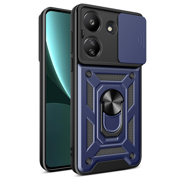 Sliding Camera Cover Design TPU Hybrid PC Phone Case, For Xiaomi Redmi 13C 4G, For Xiaomi Redmi Note 13 Pro 5G, For Xiaomi Redmi K60 Ultra 5G, For Xiaomi 13T/13T Pro/Redmi K60 Ultra, For Xiaomi Redmi A1+