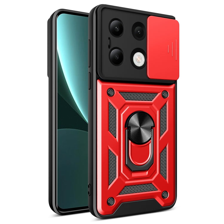 Sliding Camera Cover Design TPU Hybrid PC Phone Case, For Xiaomi Redmi 14R / 14C / Poco C75, For Xiaomi Redmi A3, For Xiaomi Redmi Note 13 Pro 4G Global, For Xiaomi Redmi Note 13 4G Global, For Xiaomi 14 Ultra, For Xiaomi Redmi Note 13 5G