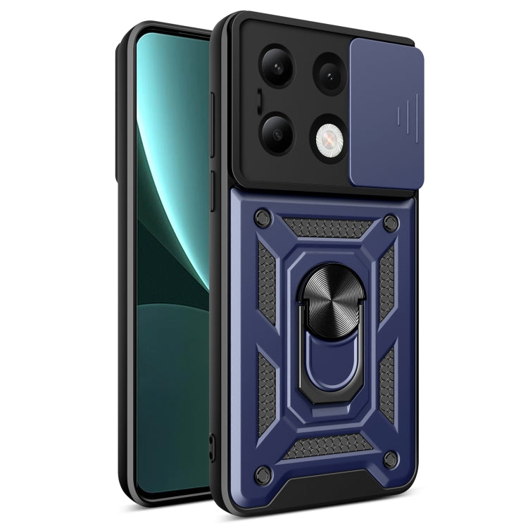 Sliding Camera Cover Design TPU Hybrid PC Phone Case, For Xiaomi Redmi 14R / 14C / Poco C75, For Xiaomi Redmi A3, For Xiaomi Redmi Note 13 Pro 4G Global, For Xiaomi Redmi Note 13 4G Global, For Xiaomi 14 Ultra, For Xiaomi Redmi Note 13 5G