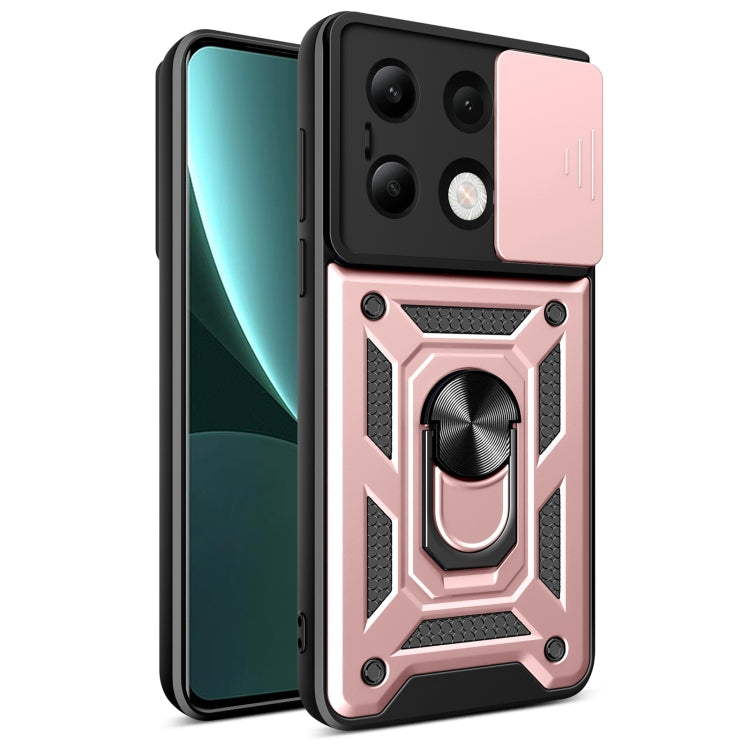 Sliding Camera Cover Design TPU Hybrid PC Phone Case, For Xiaomi Redmi 14R / 14C / Poco C75, For Xiaomi Redmi A3, For Xiaomi Redmi Note 13 Pro 4G Global, For Xiaomi Redmi Note 13 4G Global, For Xiaomi 14 Ultra, For Xiaomi Redmi Note 13 5G