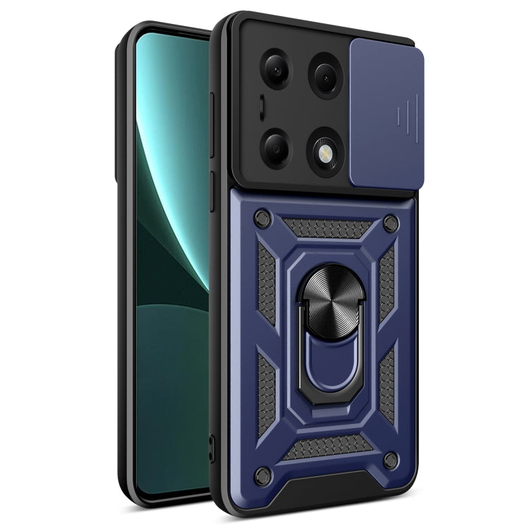 Sliding Camera Cover Design TPU Hybrid PC Phone Case, For Xiaomi Redmi 14R / 14C / Poco C75, For Xiaomi Redmi A3, For Xiaomi Redmi Note 13 Pro 4G Global, For Xiaomi Redmi Note 13 4G Global, For Xiaomi 14 Ultra, For Xiaomi Redmi Note 13 5G