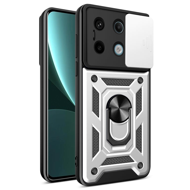 Sliding Camera Cover Design TPU Hybrid PC Phone Case, For Xiaomi Redmi 13C 4G, For Xiaomi Redmi Note 13 Pro 5G, For Xiaomi Redmi K60 Ultra 5G, For Xiaomi 13T/13T Pro/Redmi K60 Ultra, For Xiaomi Redmi A1+
