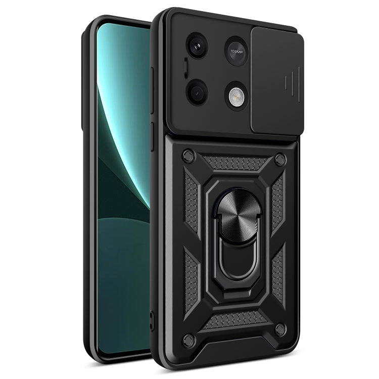 Sliding Camera Cover Design TPU Hybrid PC Phone Case, For Xiaomi Redmi 14R / 14C / Poco C75, For Xiaomi Redmi A3, For Xiaomi Redmi Note 13 Pro 4G Global, For Xiaomi Redmi Note 13 4G Global, For Xiaomi 14 Ultra, For Xiaomi Redmi Note 13 5G