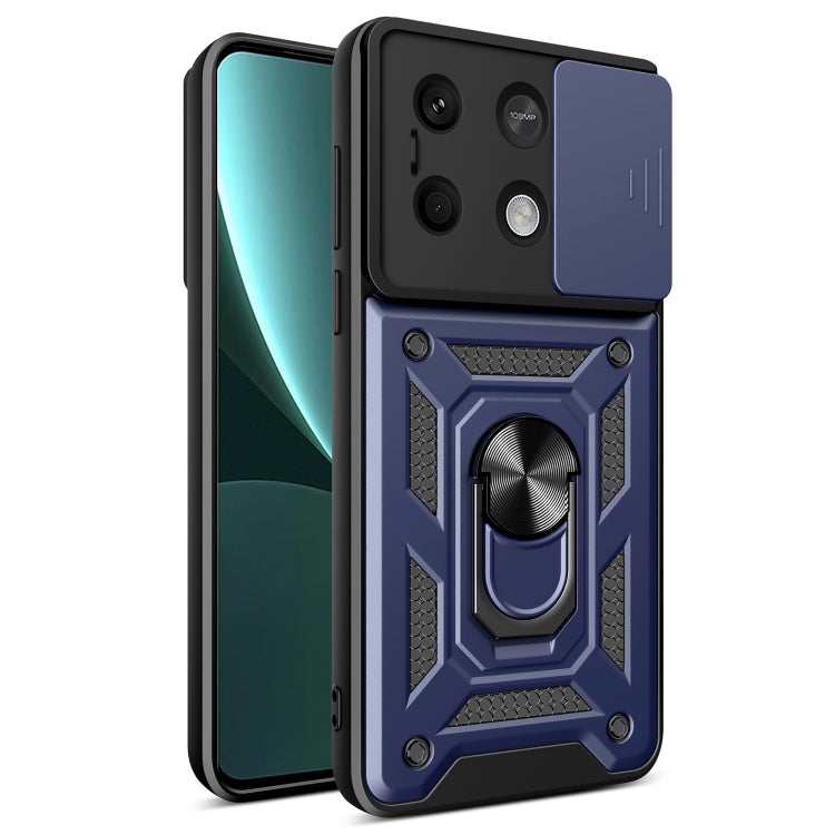 Sliding Camera Cover Design TPU Hybrid PC Phone Case, For Xiaomi Redmi 14R / 14C / Poco C75, For Xiaomi Redmi A3, For Xiaomi Redmi Note 13 Pro 4G Global, For Xiaomi Redmi Note 13 4G Global, For Xiaomi 14 Ultra, For Xiaomi Redmi Note 13 5G