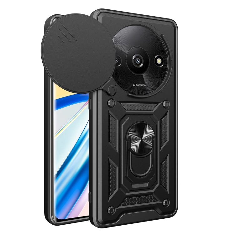 Sliding Camera Cover Design TPU Hybrid PC Phone Case, For Xiaomi Redmi 14R / 14C / Poco C75, For Xiaomi Redmi A3, For Xiaomi Redmi Note 13 Pro 4G Global, For Xiaomi Redmi Note 13 4G Global, For Xiaomi 14 Ultra, For Xiaomi Redmi Note 13 5G