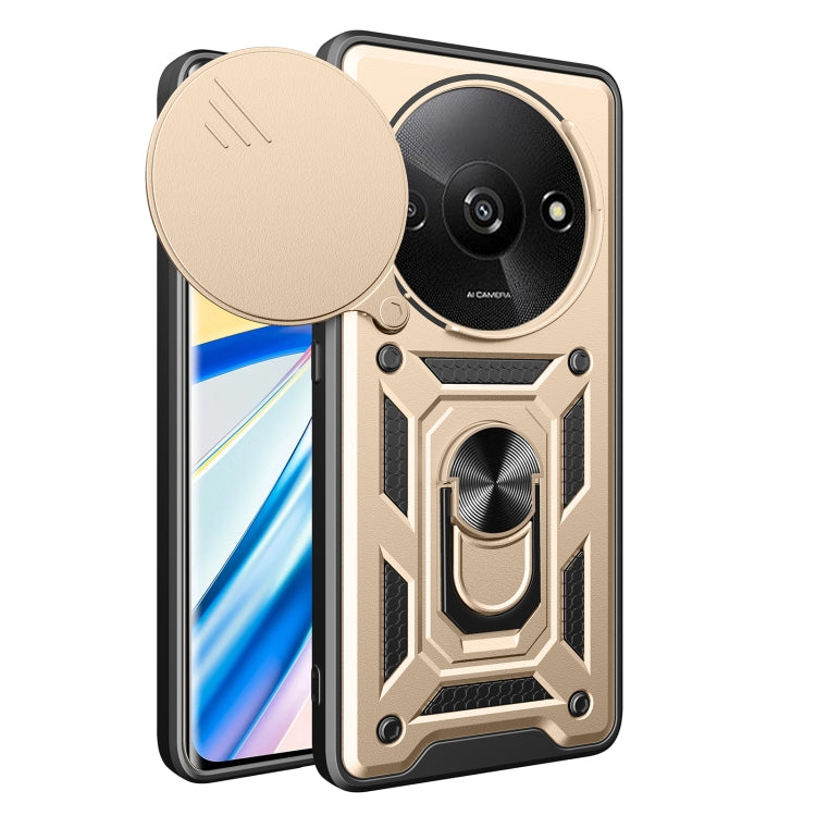 Sliding Camera Cover Design TPU Hybrid PC Phone Case, For Xiaomi Redmi 14R / 14C / Poco C75, For Xiaomi Redmi A3, For Xiaomi Redmi Note 13 Pro 4G Global, For Xiaomi Redmi Note 13 4G Global, For Xiaomi 14 Ultra, For Xiaomi Redmi Note 13 5G