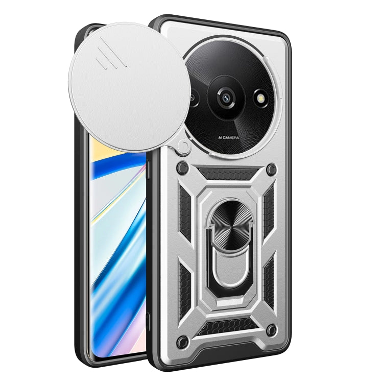 Sliding Camera Cover Design TPU Hybrid PC Phone Case, For Xiaomi Redmi 14R / 14C / Poco C75, For Xiaomi Redmi A3, For Xiaomi Redmi Note 13 Pro 4G Global, For Xiaomi Redmi Note 13 4G Global, For Xiaomi 14 Ultra, For Xiaomi Redmi Note 13 5G