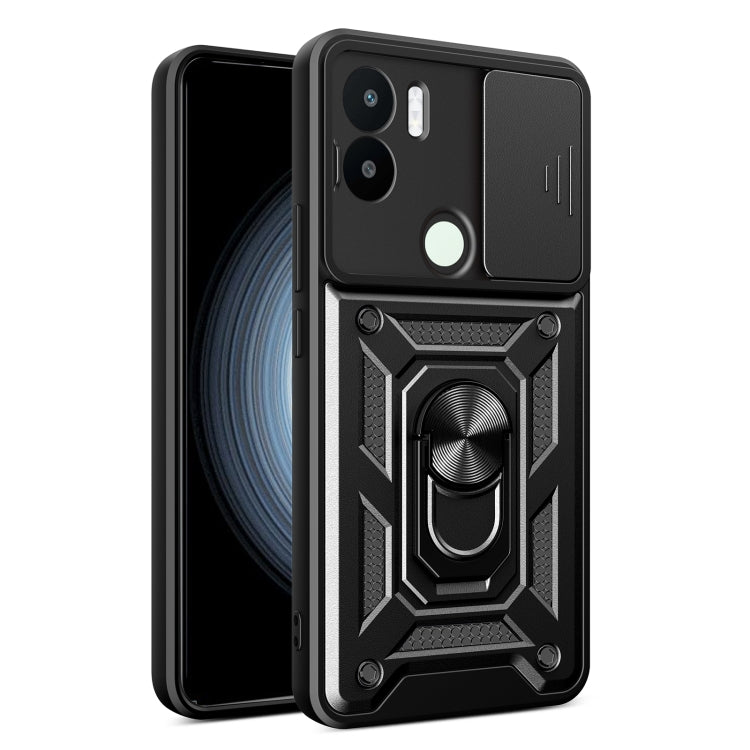 Sliding Camera Cover Design TPU Hybrid PC Phone Case, For Xiaomi Redmi 13C 4G, For Xiaomi Redmi Note 13 Pro 5G, For Xiaomi Redmi K60 Ultra 5G, For Xiaomi 13T/13T Pro/Redmi K60 Ultra, For Xiaomi Redmi A1+