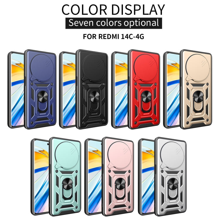 Sliding Camera Cover Design TPU Hybrid PC Phone Case, For Xiaomi Redmi 14R / 14C / Poco C75, For Xiaomi Redmi A3, For Xiaomi Redmi Note 13 Pro 4G Global, For Xiaomi Redmi Note 13 4G Global, For Xiaomi 14 Ultra, For Xiaomi Redmi Note 13 5G