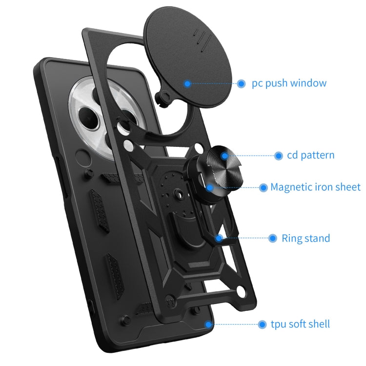 Sliding Camera Cover Design TPU Hybrid PC Phone Case, For Xiaomi Redmi 14R / 14C / Poco C75, For Xiaomi Redmi A3, For Xiaomi Redmi Note 13 Pro 4G Global, For Xiaomi Redmi Note 13 4G Global, For Xiaomi 14 Ultra, For Xiaomi Redmi Note 13 5G
