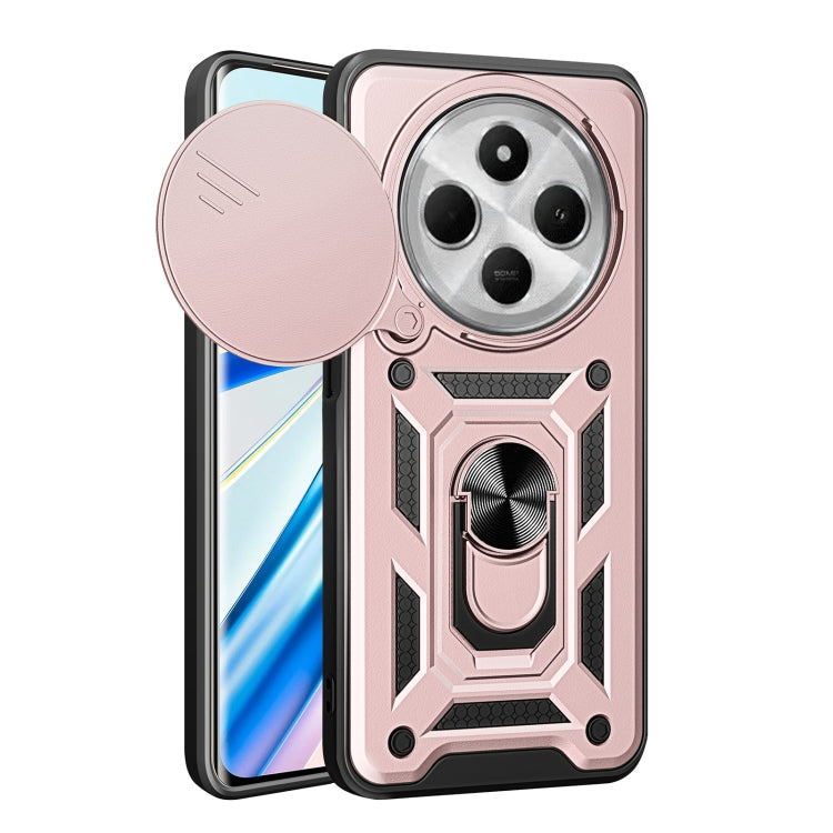 Sliding Camera Cover Design TPU Hybrid PC Phone Case, For Xiaomi Redmi 14R / 14C / Poco C75, For Xiaomi Redmi A3, For Xiaomi Redmi Note 13 Pro 4G Global, For Xiaomi Redmi Note 13 4G Global, For Xiaomi 14 Ultra, For Xiaomi Redmi Note 13 5G