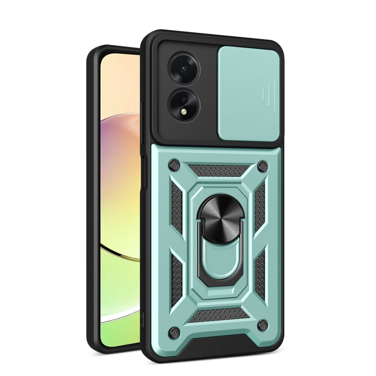 Sliding Camera Cover Design TPU+PC Phone Case, For OPPO Reno12 F 5G Global, For OPPO Reno12 Pro 5G Global, For OPPO F27 Pro / F27 Pro+ Global, For OPPO A60 4G, For OPPO A38 4G Global, For OPPO A58 4G Global, For OPPO Find X8 Pro