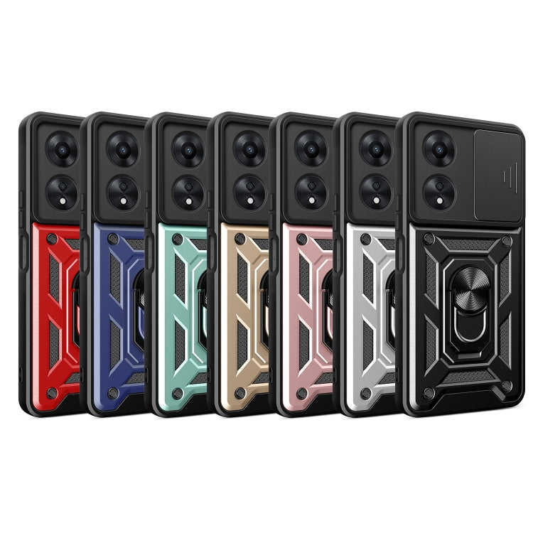 Sliding Camera Cover Design TPU+PC Phone Case, For OPPO A58 4G Global, For OPPO Find X8 Pro, For OPPO Reno5 4G / 5G, For OPPO A79 5G Global