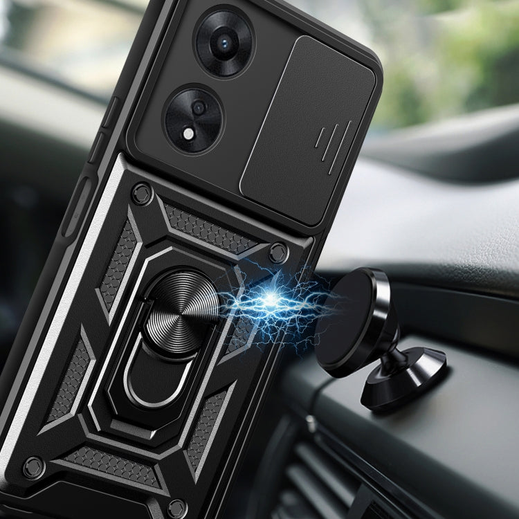 Sliding Camera Cover Design TPU+PC Phone Case, For OPPO A58 4G Global, For OPPO Find X8 Pro, For OPPO Reno5 4G / 5G, For OPPO A79 5G Global