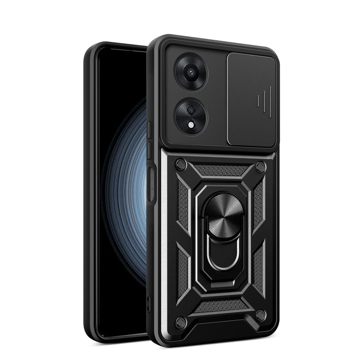 Sliding Camera Cover Design TPU+PC Phone Case, For OPPO A58 4G Global, For OPPO Find X8 Pro, For OPPO Reno5 4G / 5G, For OPPO A79 5G Global