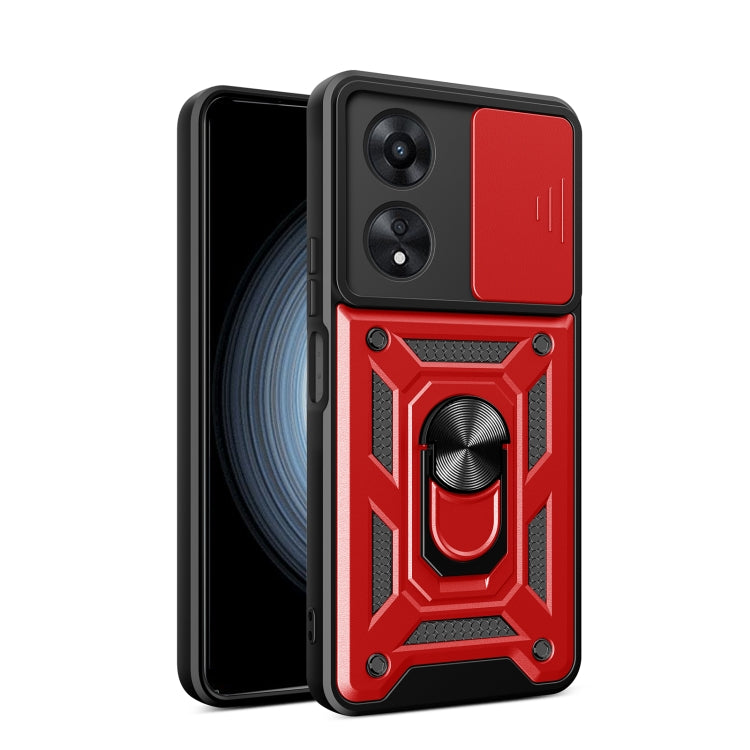 Sliding Camera Cover Design TPU+PC Phone Case, For OPPO A58 4G Global, For OPPO Find X8 Pro, For OPPO Reno5 4G / 5G, For OPPO A79 5G Global