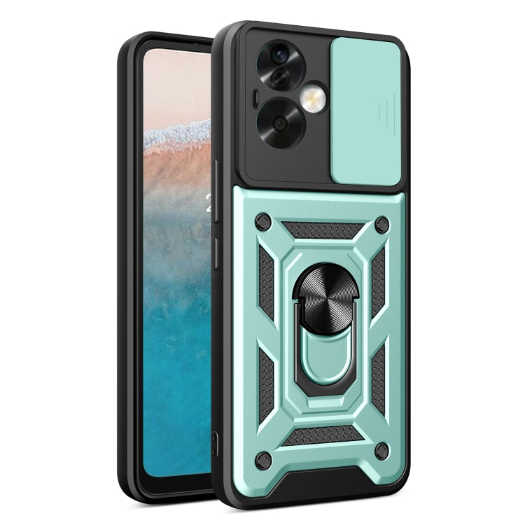 Sliding Camera Cover Design TPU+PC Phone Case, For OPPO Reno5 4G / 5G, For OPPO A79 5G Global