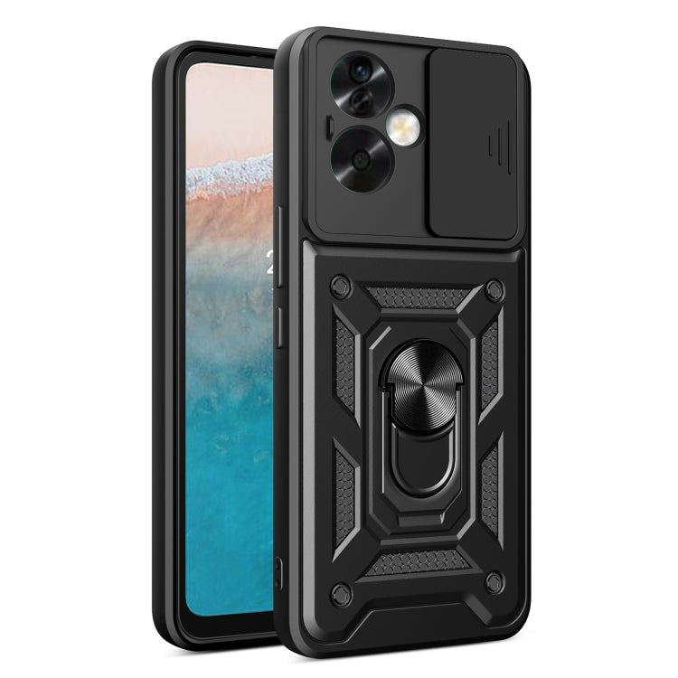Sliding Camera Cover Design TPU+PC Phone Case, For OPPO Reno5 4G / 5G, For OPPO A79 5G Global