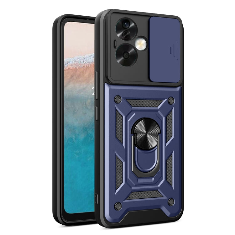 Sliding Camera Cover Design TPU+PC Phone Case, For OPPO Reno5 4G / 5G, For OPPO A79 5G Global