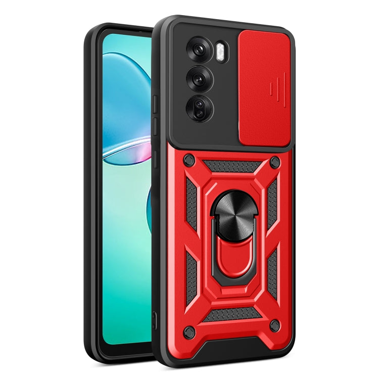 Sliding Camera Cover Design TPU+PC Phone Case, For OPPO Reno12 F 5G Global, For OPPO Reno12 Pro 5G Global, For OPPO F27 Pro / F27 Pro+ Global, For OPPO A60 4G, For OPPO A38 4G Global, For OPPO A58 4G Global, For OPPO Find X8 Pro