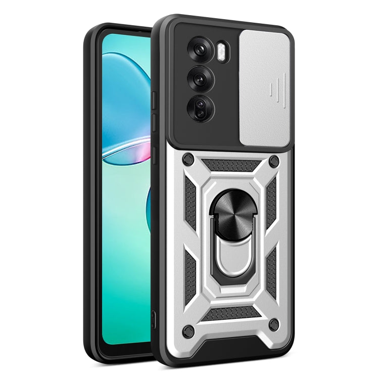 Sliding Camera Cover Design TPU+PC Phone Case, For OPPO Reno12 F 5G Global, For OPPO Reno12 Pro 5G Global, For OPPO F27 Pro / F27 Pro+ Global, For OPPO A60 4G, For OPPO A38 4G Global, For OPPO A58 4G Global, For OPPO Find X8 Pro