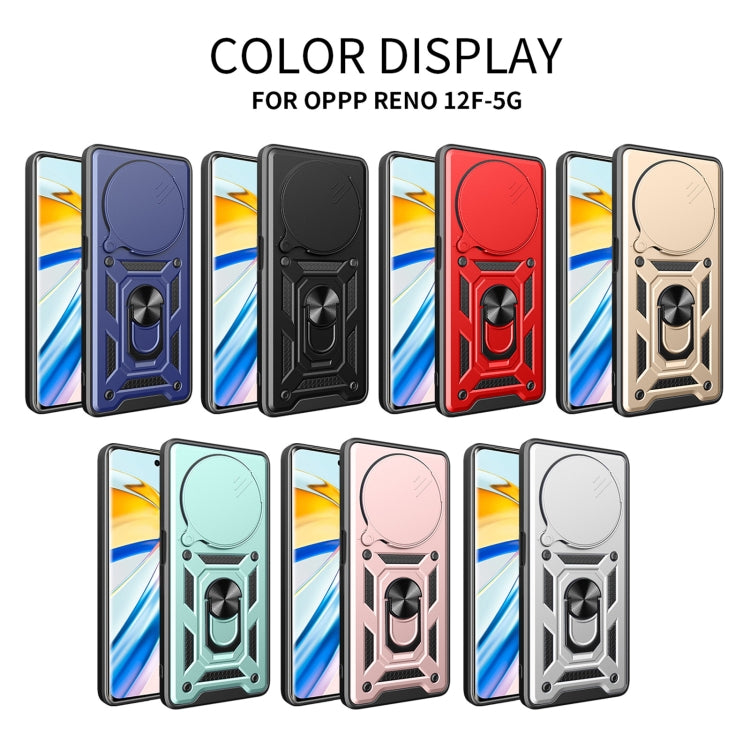 Sliding Camera Cover Design TPU+PC Phone Case, For OPPO Reno12 F 5G Global, For OPPO Reno12 Pro 5G Global, For OPPO F27 Pro / F27 Pro+ Global, For OPPO A60 4G, For OPPO A38 4G Global, For OPPO A58 4G Global, For OPPO Find X8 Pro
